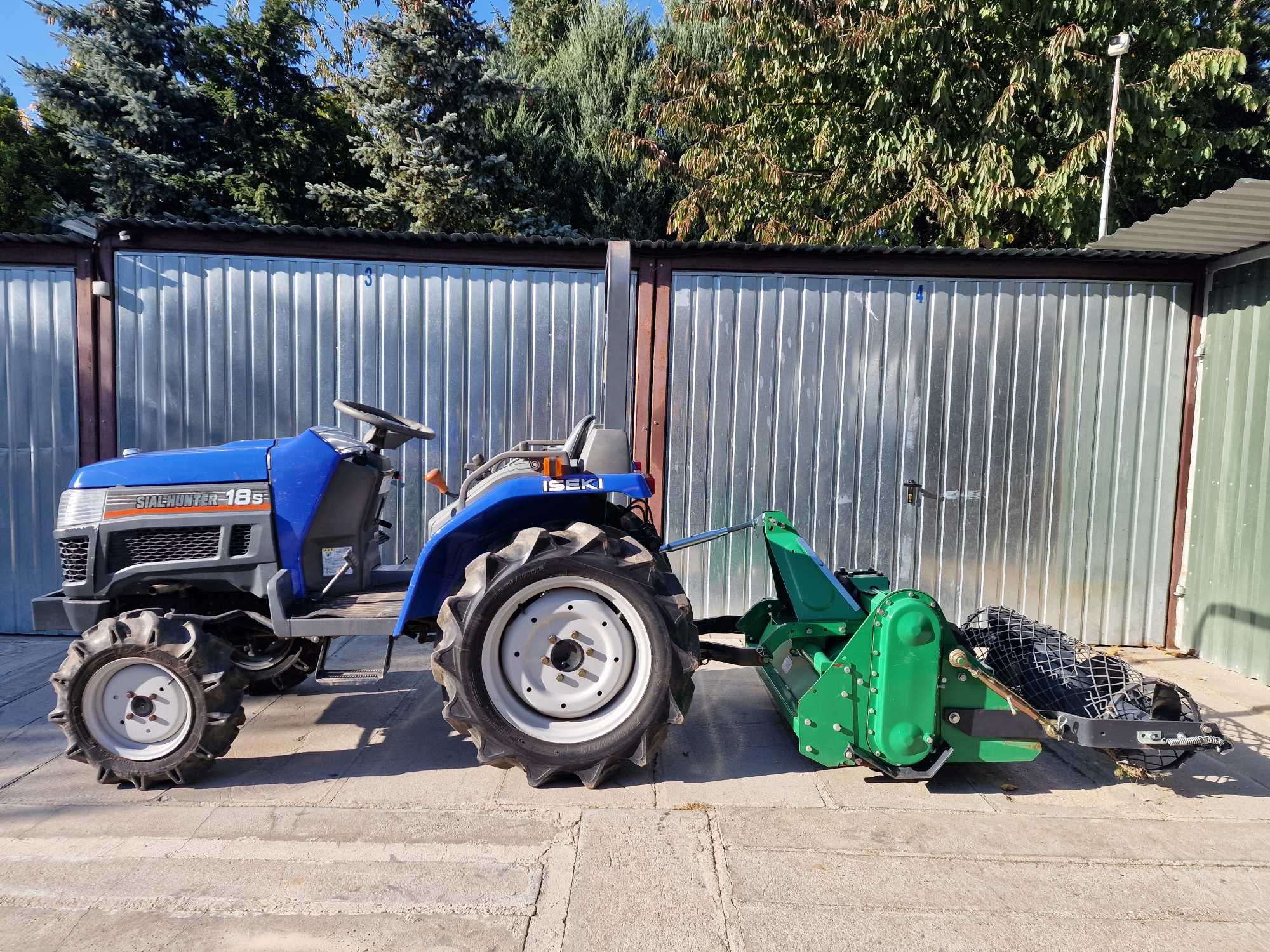 Mini traktor, traktorek, traktor Japoński Iseki Sial Hunter 18s