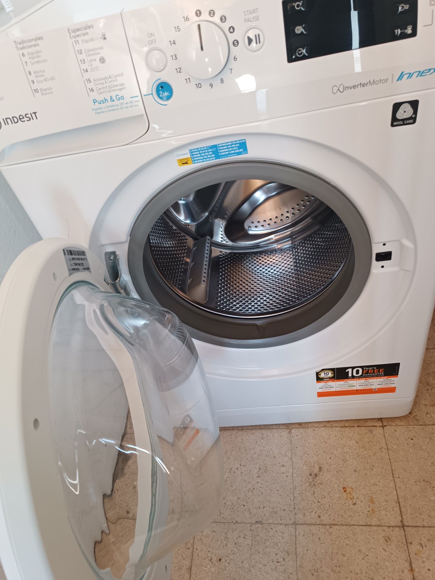 Máquina de lavar Indesit 8kg