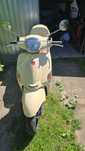 sprzedam kymco like 125 rok 2015 kremowo brązowy w stanie bardzo dobry