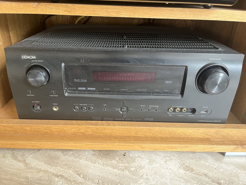 Kino domowe  wzmacniacz Denon avr 1911