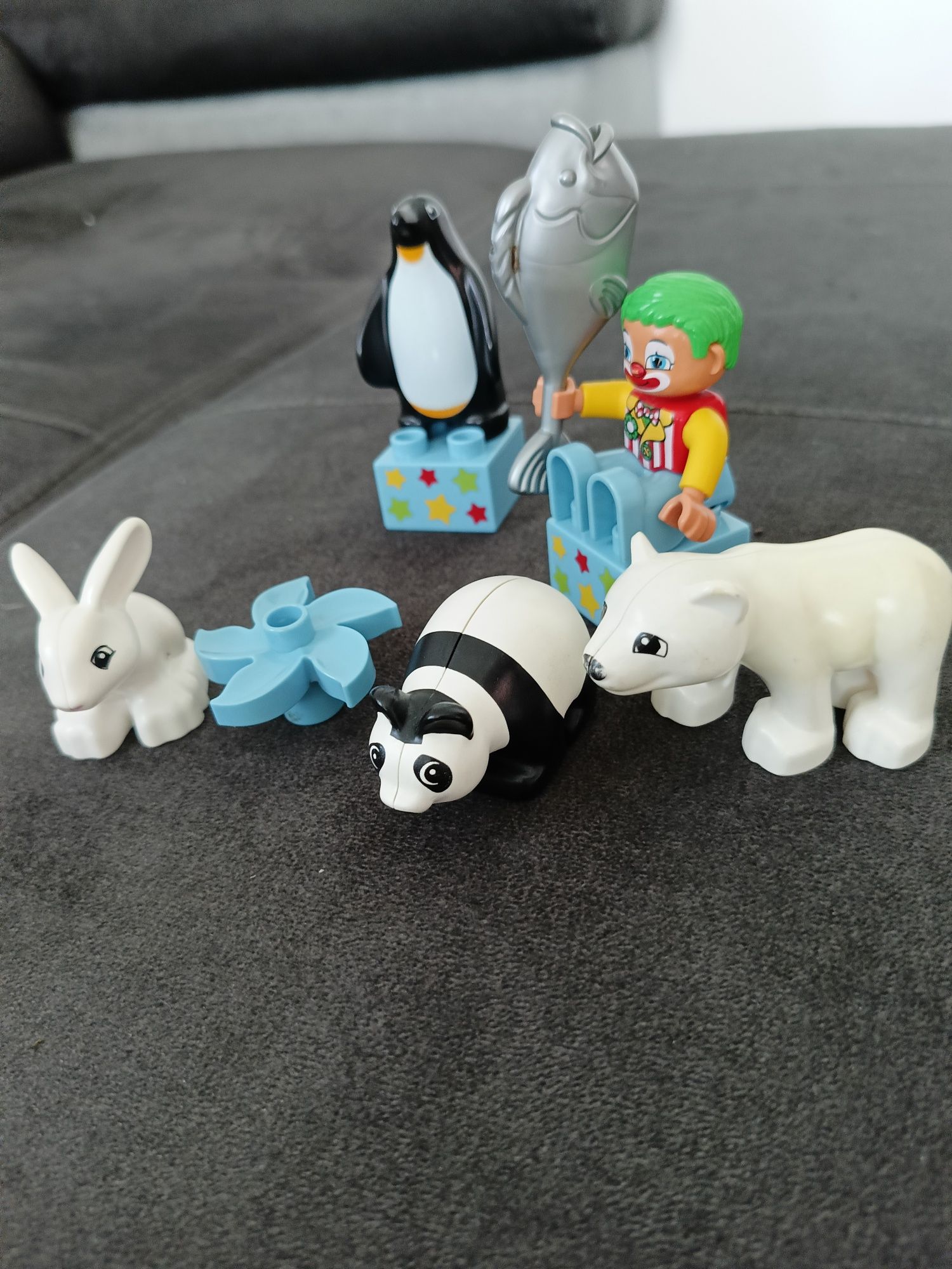 LEGO Duplo cyrk klaun i zwierzęta