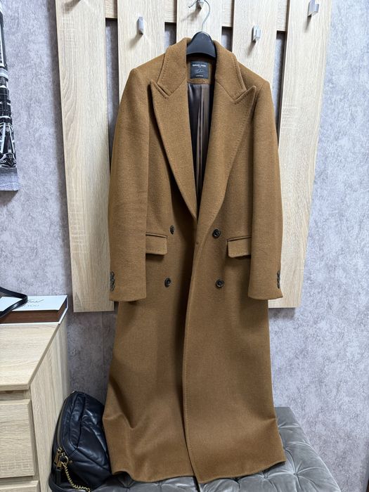 Пальто осіннє коричневе xs