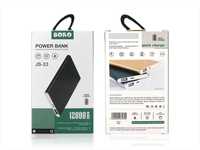 Повербанк Power Bank Зовнішній акумулятор 12000mAh  Boro