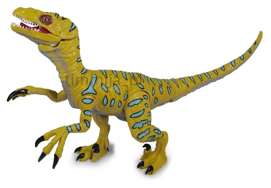 4 DINOZAURY Ruchome Figurki T-Rex JURAJSKI PARK Welociraptor Moreladon