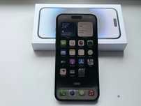 IPhone 14 Pro Max 128GB Space Black - stan idealny, bateria 100%