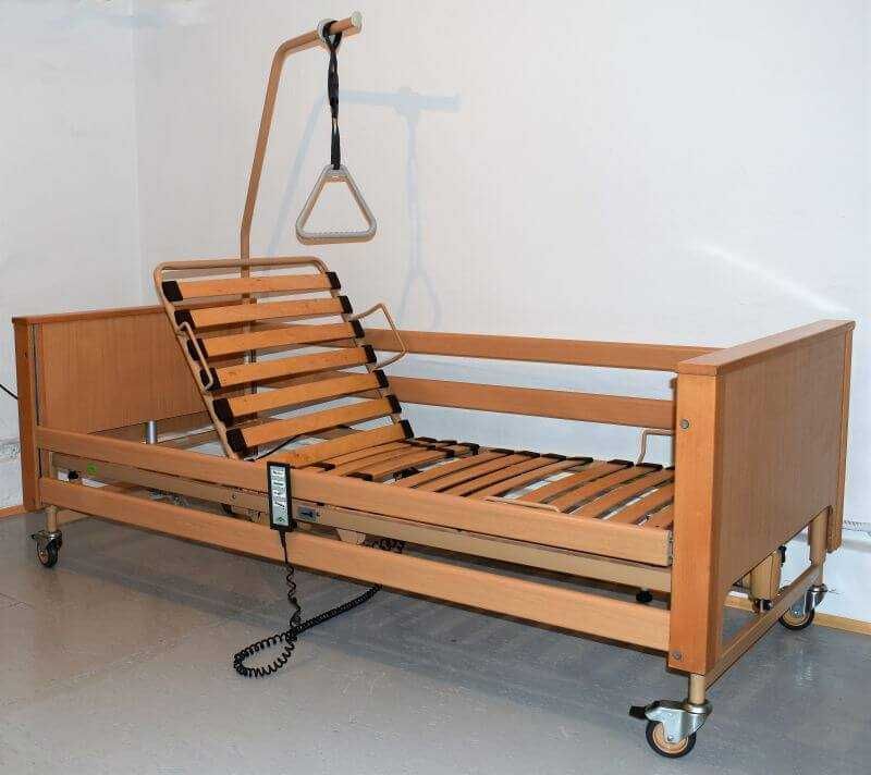 Łóżko rehabilitacyjne dla chorego, wypożyczenie