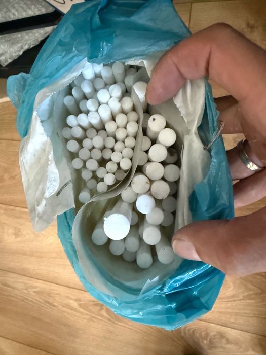 Pręty Wałki Teflonowe PTFE 8mm i 11mm | Duży Pakiet