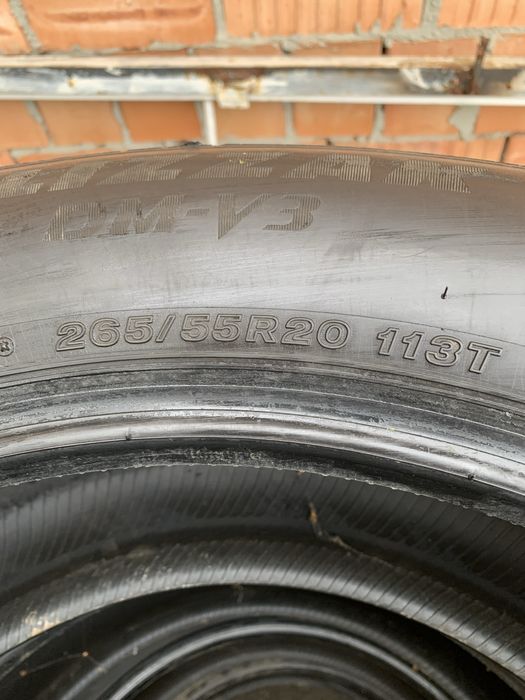 Шини зимові Bridgestone Blizzak DM V3 265 55 R20
