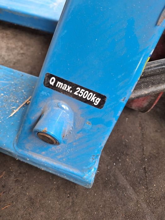 Wózek paletowy paleciak 2500 kg , 2021 rok , używany