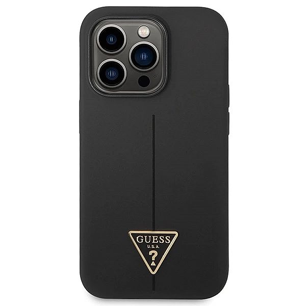Guess GUHCP14XSLTGK iPhone 14 Pro Max 6,7" czarny/black hardcase Silic