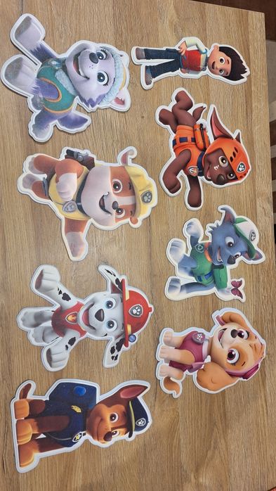 Naklejki piankowe Psi Patrol na ścianę