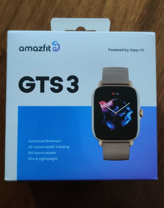 Smartwatch Amazfit GTS3 cały zestaw
