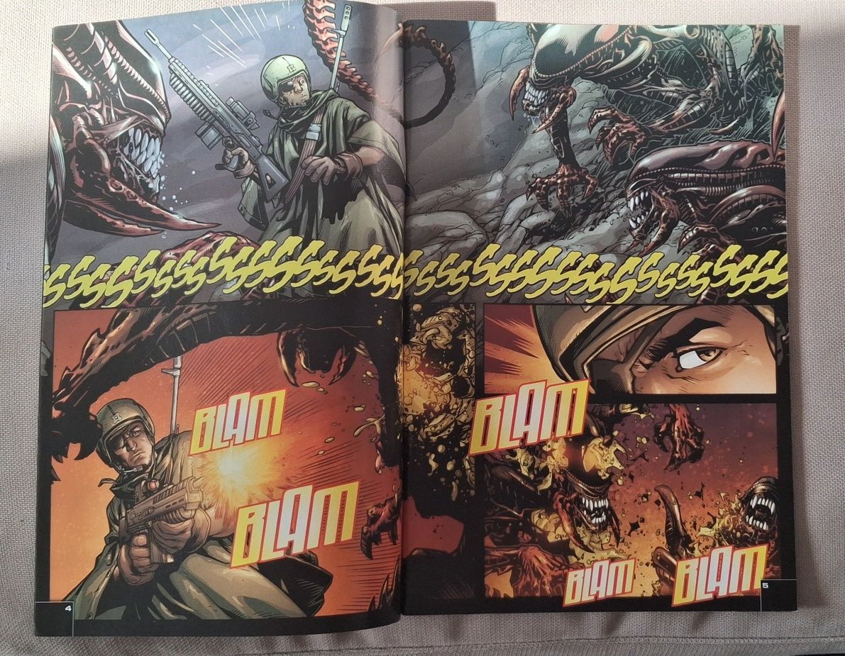 Komiksy Alien (Obcy) i Predator