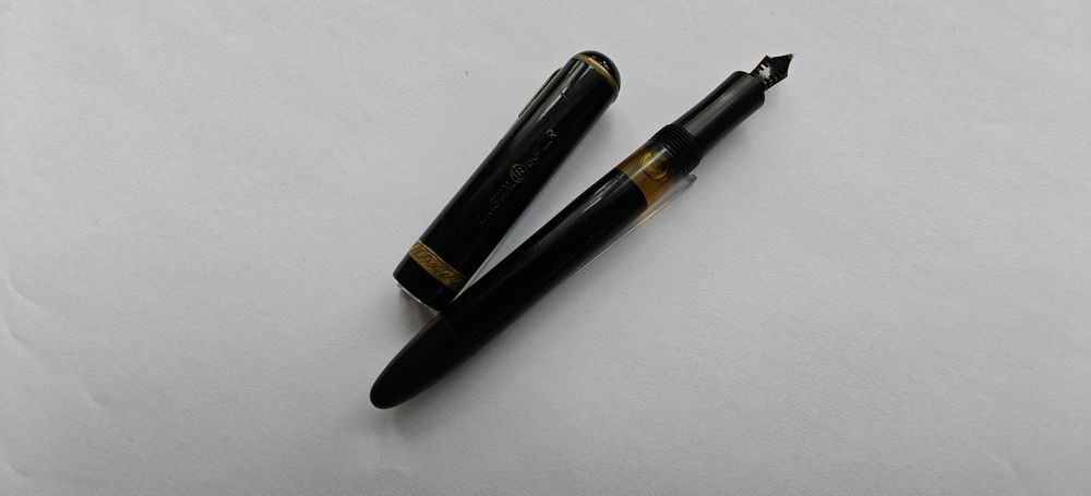Pióro wieczne Böhler flex kaligrafia piston filler Niemcy EF rzadkie