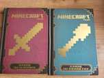 Minecraft książki poradnik dla wojowników oraz poradnik dla budowniczy