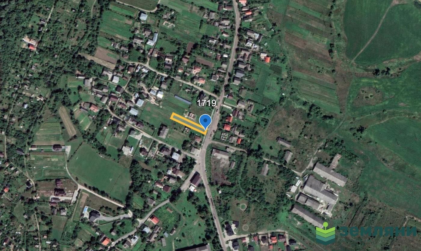 Продається ділянка 9 сот під будівництво в с. Підлужжя