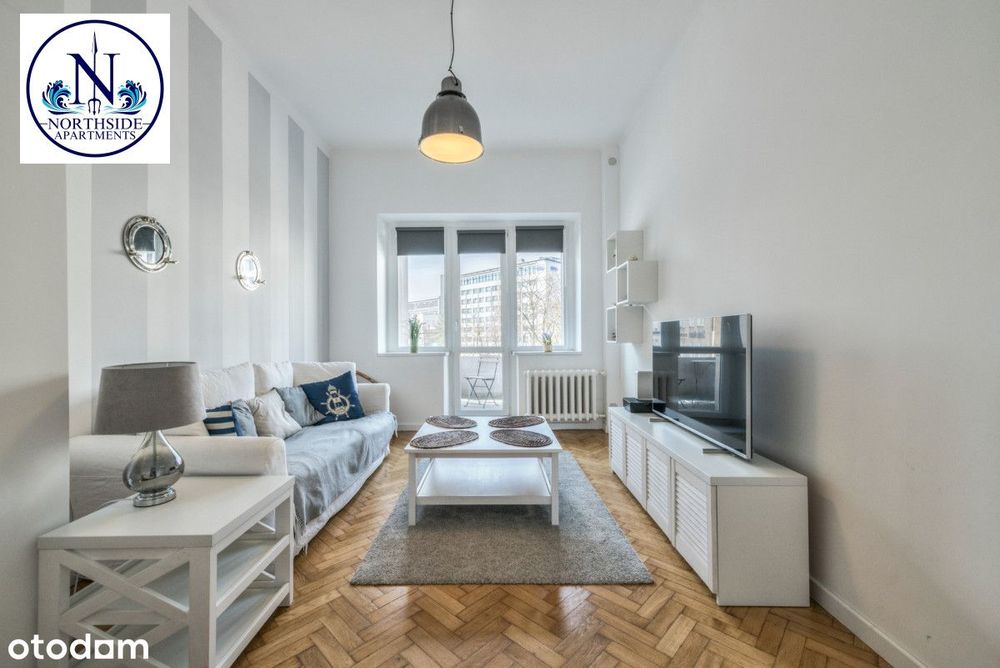 Wynajem Portowa Gdynia - 3 pokoje, balkon, parking