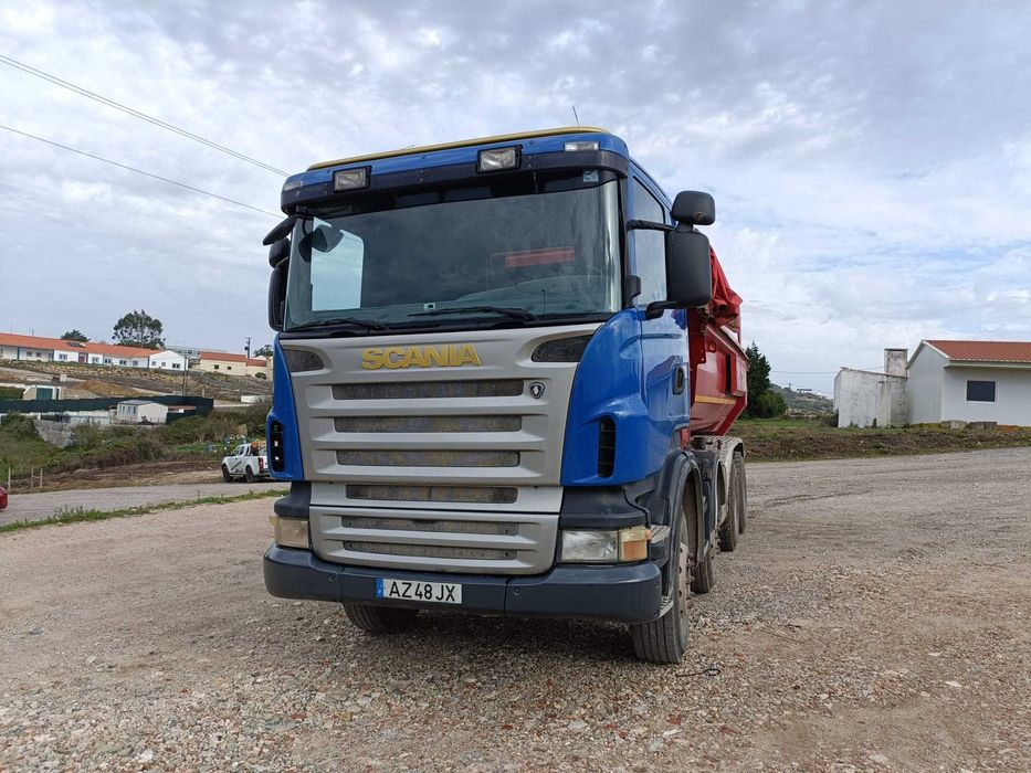 Camião Scania 4 eixos Basculante