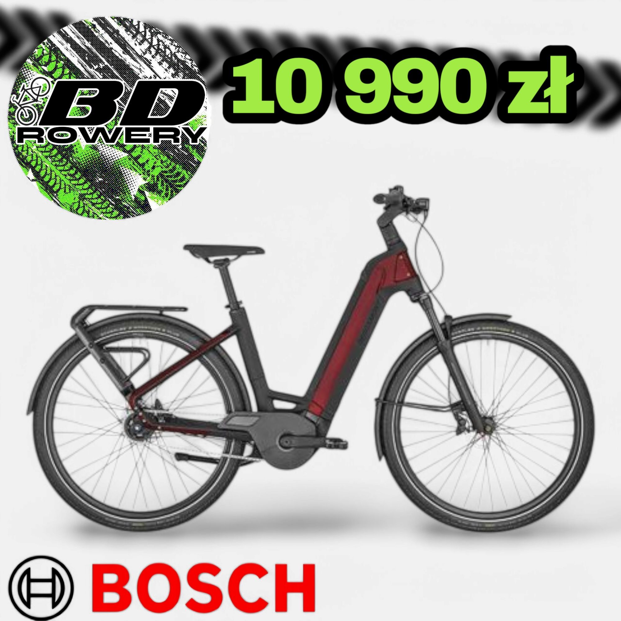 Rower elektryczny Bergamont E-Ville Expert roz.L Bosch