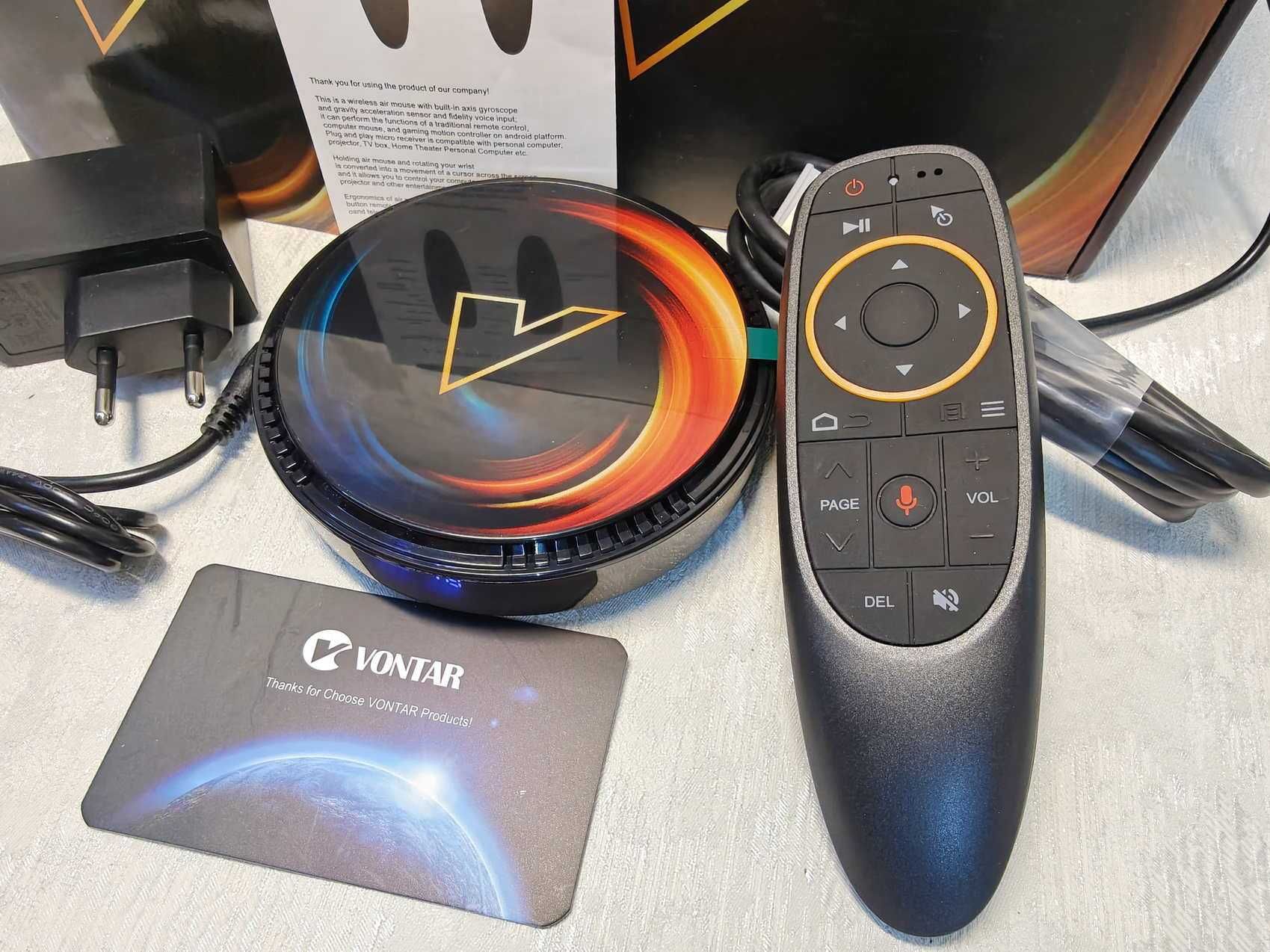 TV BOX + Air mouse G10 Vontar W2 Android 11 Amlogic S905W2