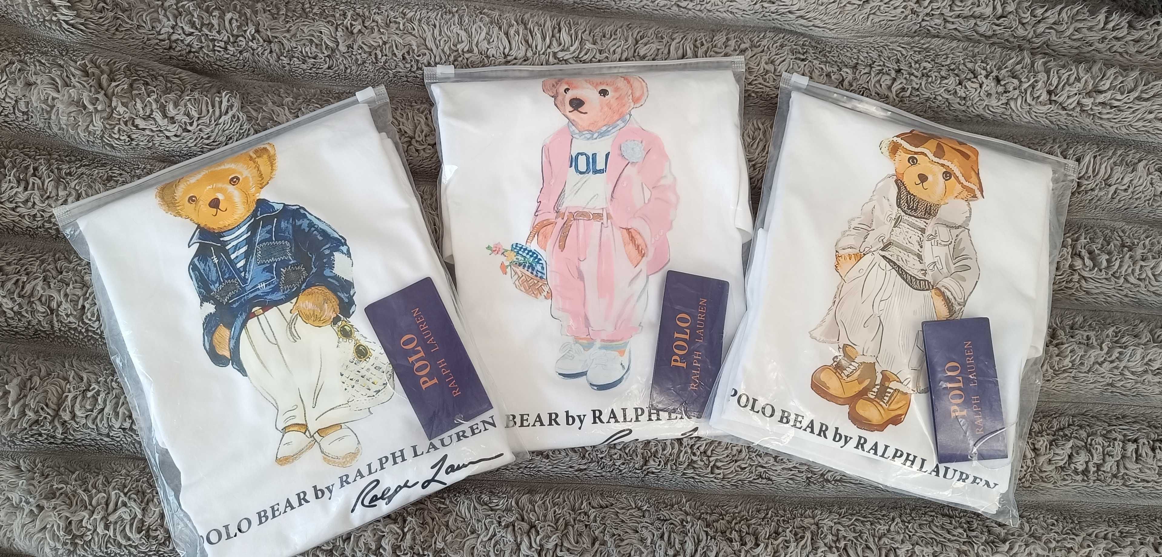 Трендова футболка Polo Ralph Lauren Поло Ральф Лорен з ведмедиком
