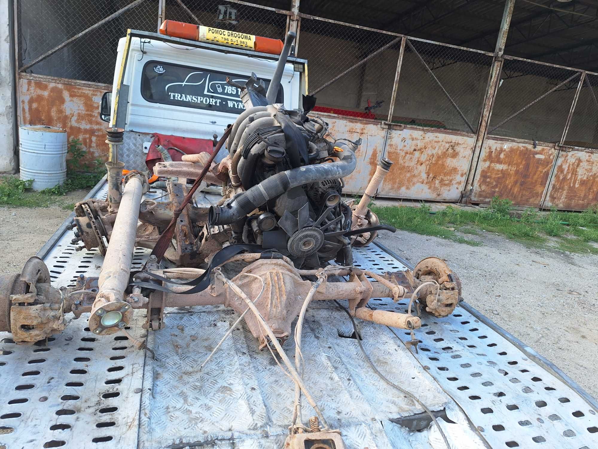 Vw lt 28 35 2.5 most resor wal maglownica zwrotnica tyl  przod