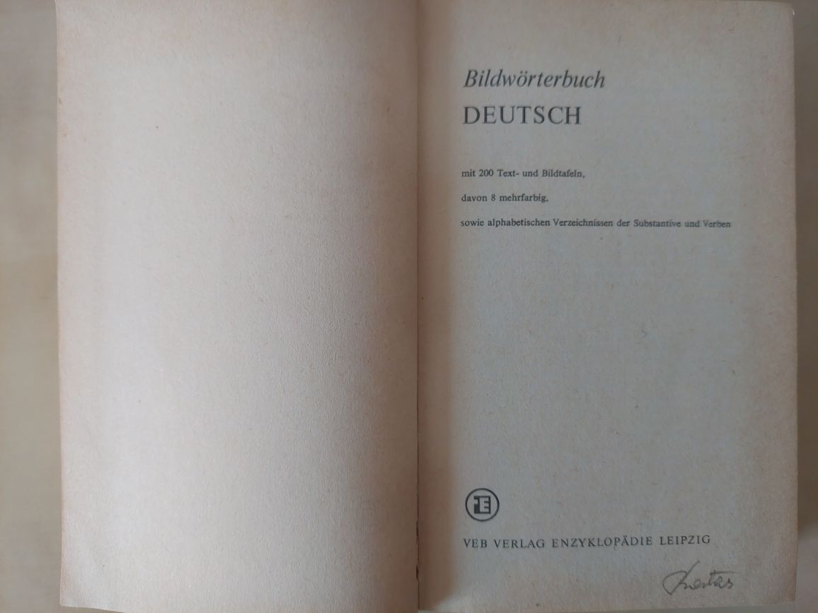 Bildvorterbuch Deutsch - słownik obrazkowy niemiecki