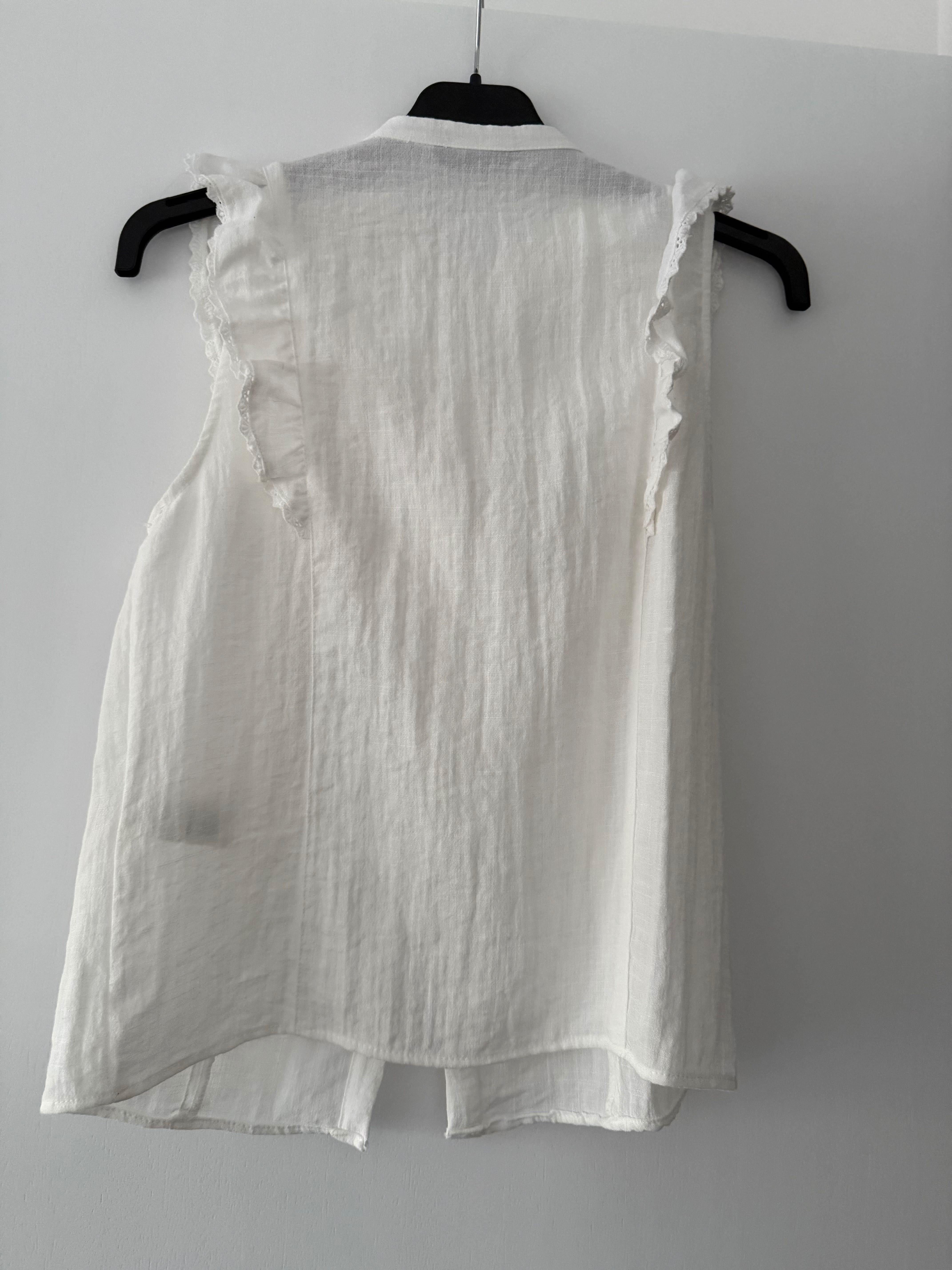 Top branco Zara!