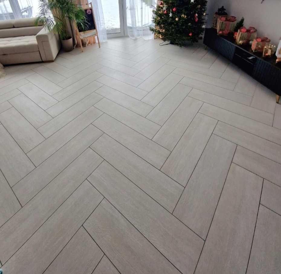 Gres 22,1x89 Nordic Oak Biały Opoczno