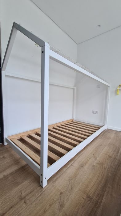 Cama Infantil Montessori Branca