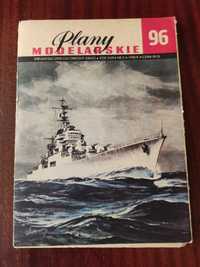 Plany modelarskie 96 nr 2 z 1980 roku Francuski Krążownik De Grasse