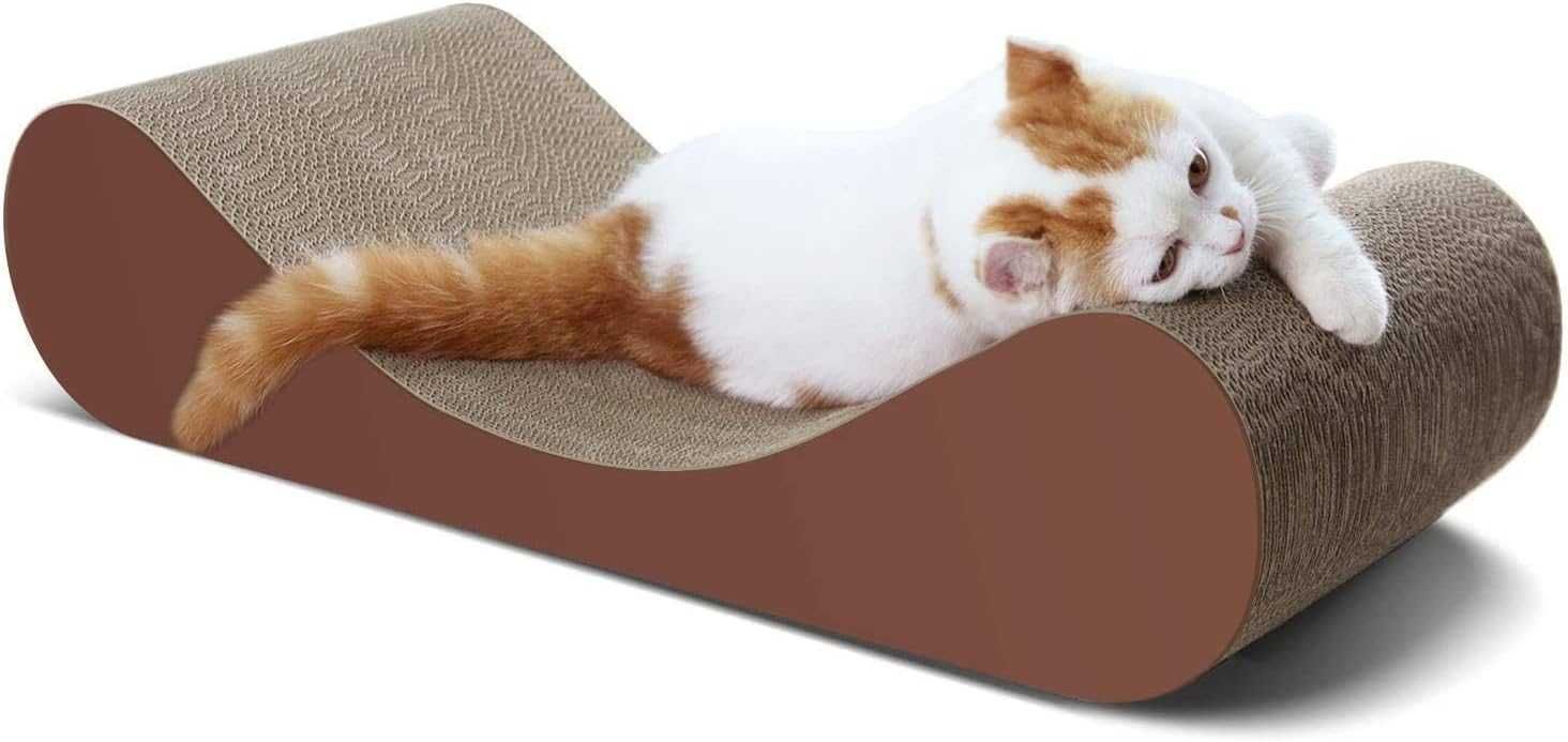 ScratchMe kartonowy drapak dla kota DEFEKT + GRATISY