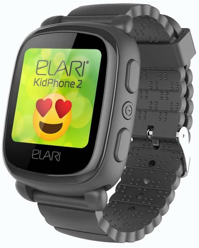 Дитячий смарт-годинник Elari KidPhone 2 Black