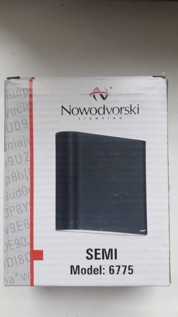 Настенный влагостойкий  светильник Nowodvorski 6775 semi