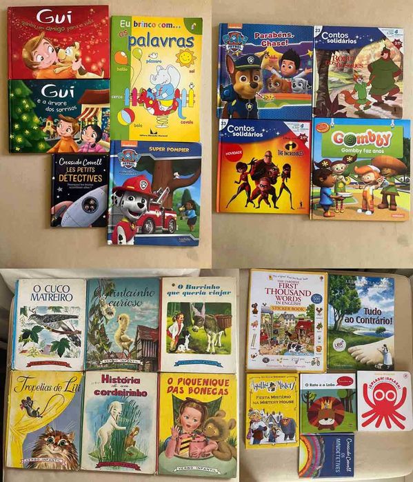 Lote de 160 livros variados a partir de 1 euro