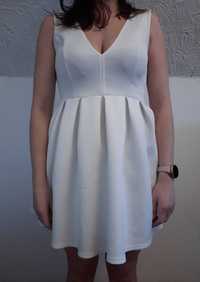 Sukienka rozkloszowana biała Asos rozmiar 36 S