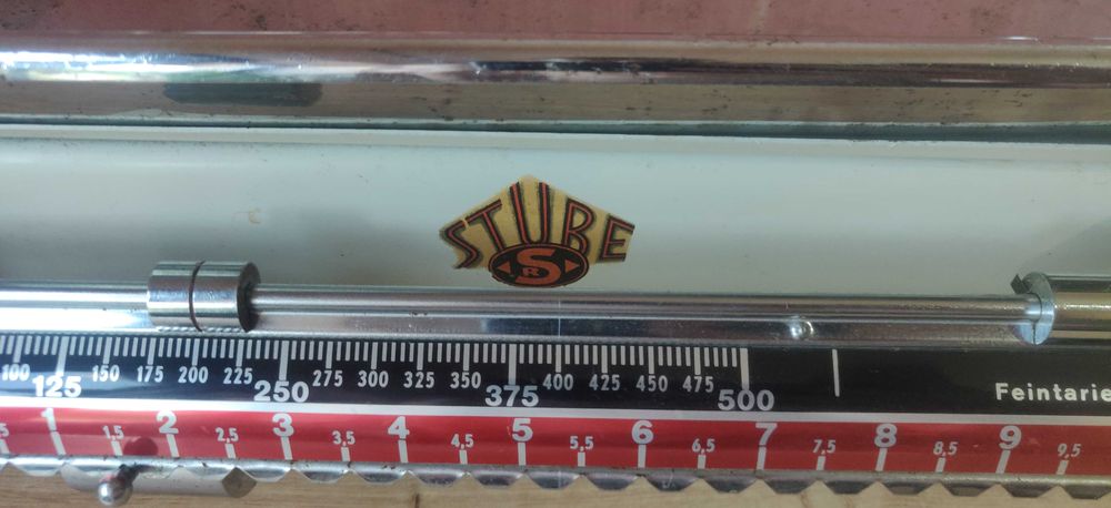 Старые механические рычажные весы STUBE