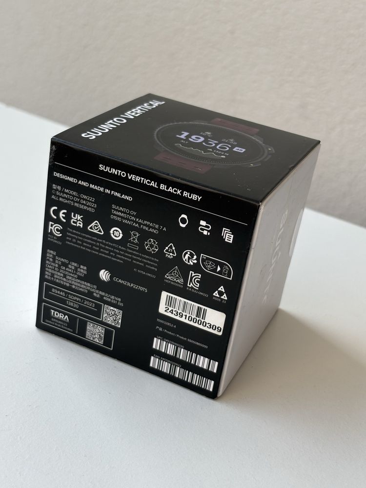 Годинник Suunto Vertical Black Ruby OW222