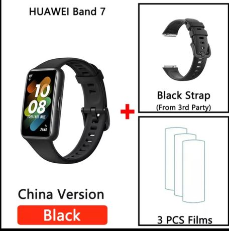 Смарт годинник Huawei Band 7 Black (CN version)