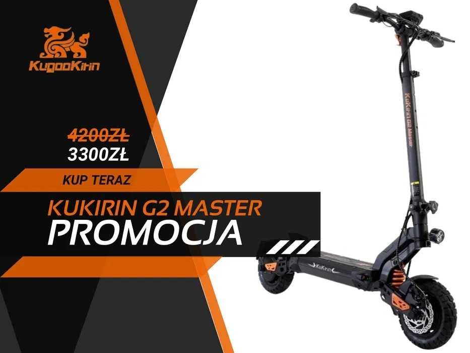 KuKirin G2 Master 2x1000W 70km 60km/h  Dostępny odbiór/wysyłka/dowóz!!