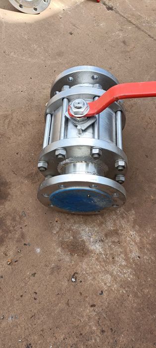 Zawór kwasoodporny kulowy Chemitex ZK-K Dn-100 Pn16