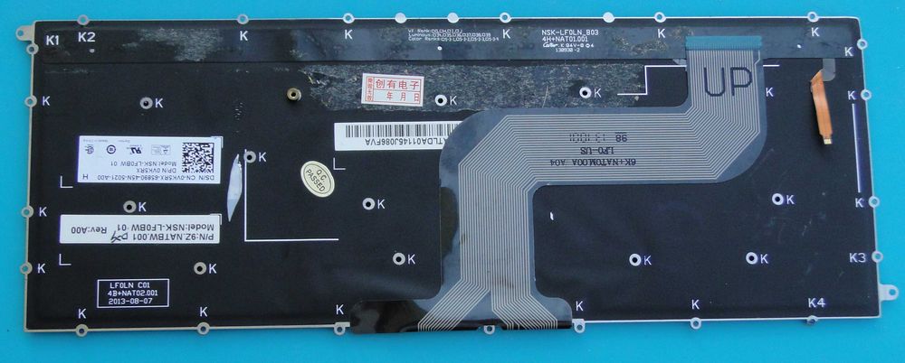 Klawiatura do laptopa Dell Inspirion 14-7437 podświetlanie