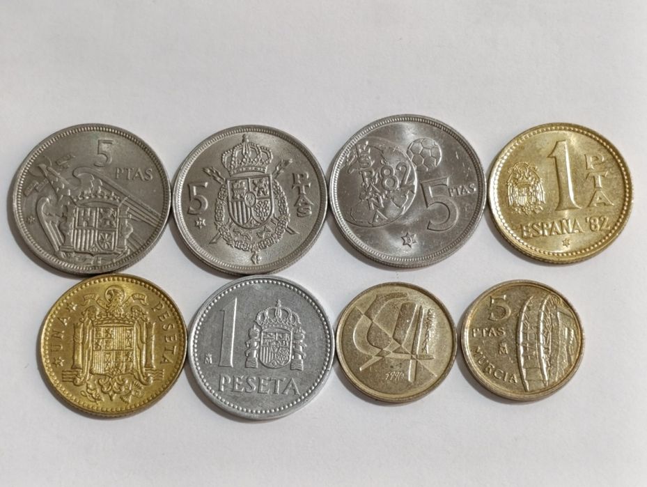 Монети Іспанії набором