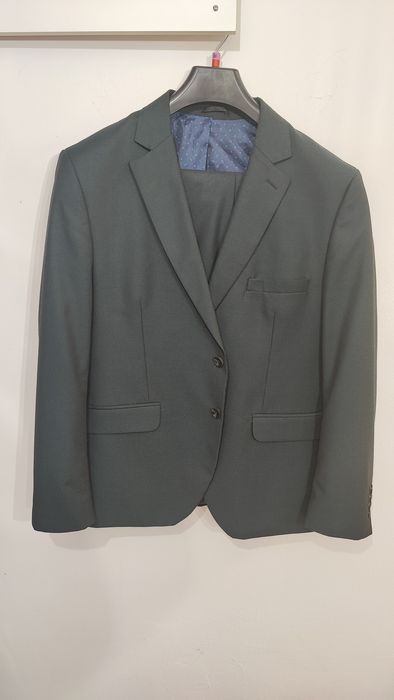 Garnitur męski firmy Bonus komplet 176/112/102 ciemna zieleń