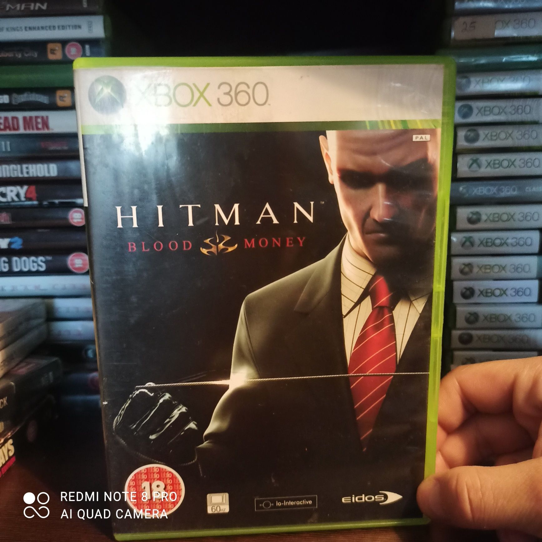 Hitman Blood Money xbox 360 / xbox one niemiecki