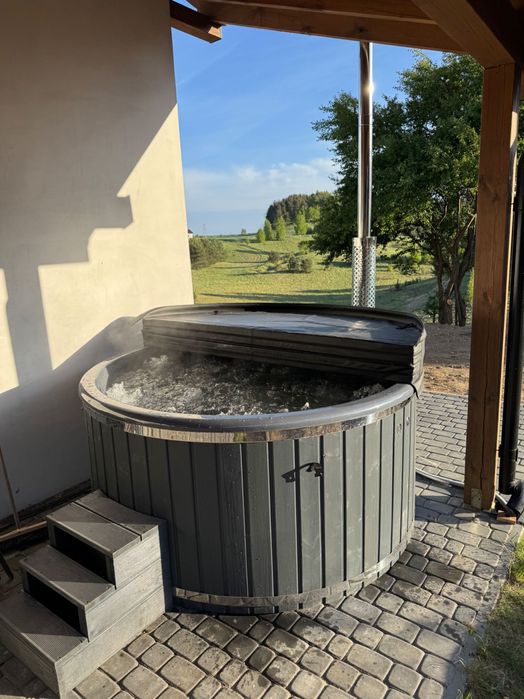 JEZIORO HARTOWIEC, Domek do wynajęcia, jacuzzi, sauna, piękne widoki.