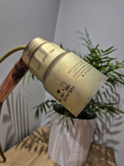 Lampka własnej roboty z filtra