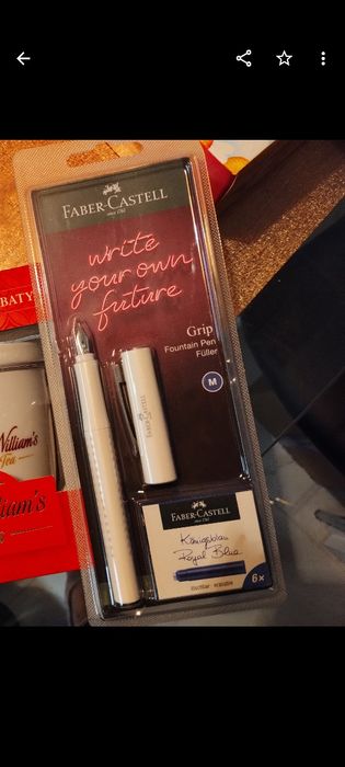 Faber Castell pióro wieczne z nabojami nowe