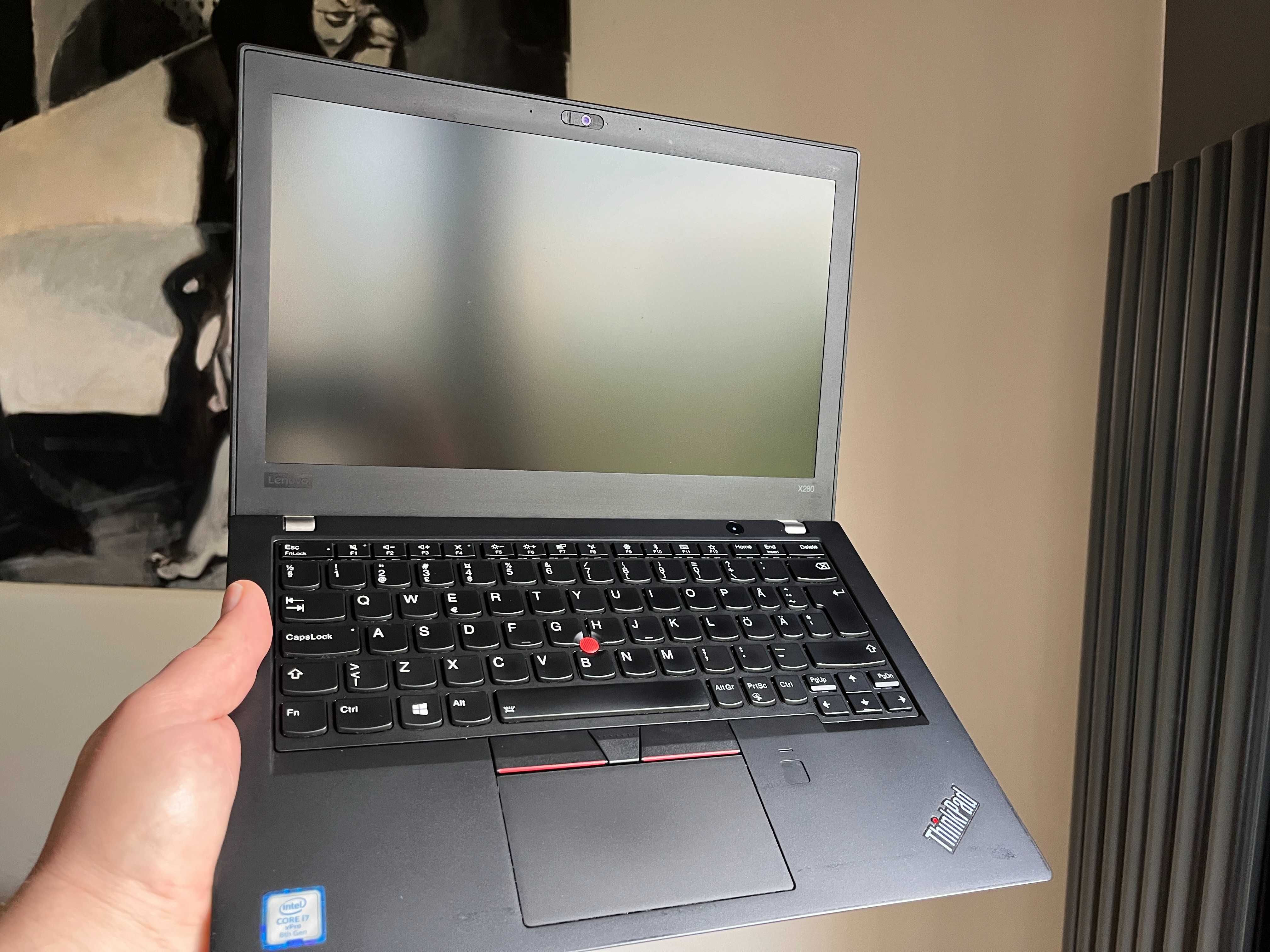 Lenovo ThinkPad X280 12,5" i7-8650U 16/256SSD HD  Fv23% Wysyłka