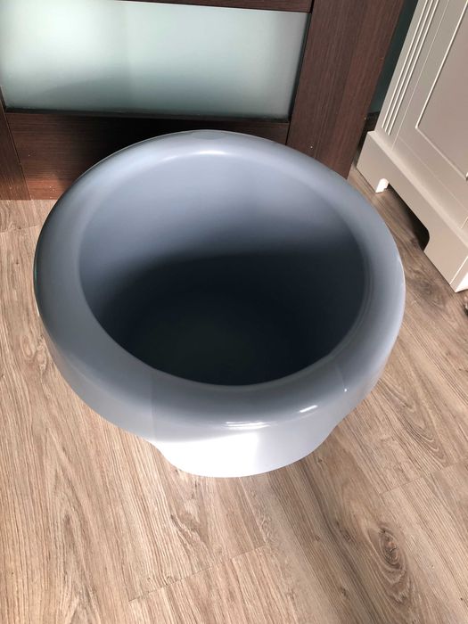 wiaderko kąpielowe bebe jou jak Tummy Tub lepsze, używane niebieskie